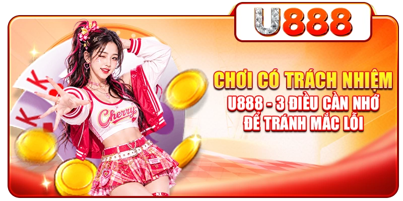 Chơi Có Trách Nhiệm U888 - 3 Điều Cần Nhớ Để Tránh Mắc Lỗi